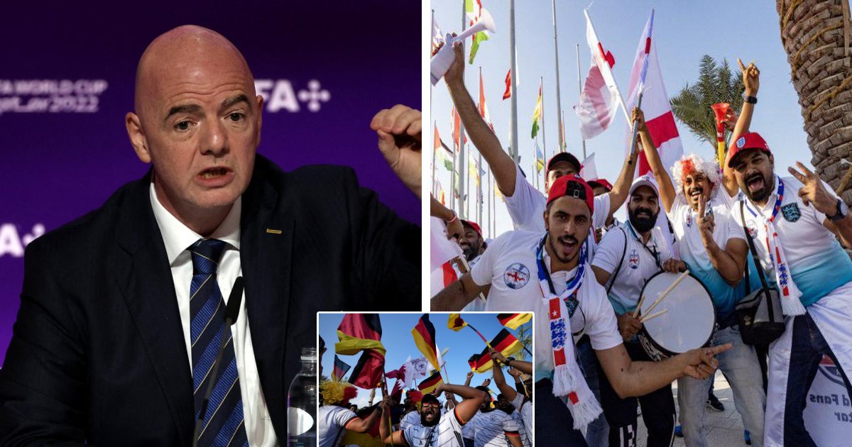 t6 5 1.png?resize=1200,630 - BREAKING: FIFA President BLASTS Reports Of 'Fake Fans' At The FIFA World Cup And Calls It 'Pure Racism'