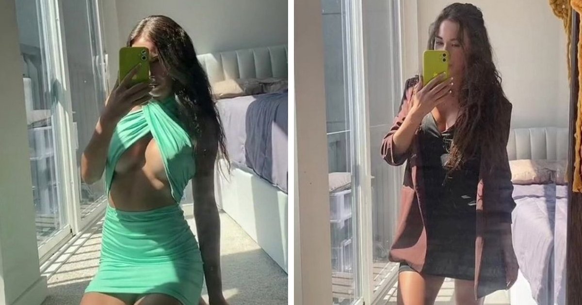 t8 8.png?resize=412,275 - EXCLUSIVE: 'Hot' Teacher Startles Male Students After Showing Up In Green 'Halter-Necked' Minidress