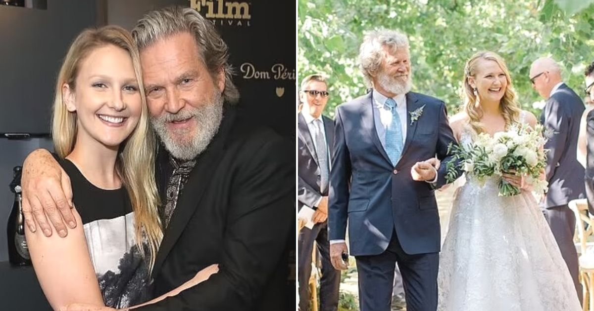 untitled design 45.jpg?resize=1200,630 - 'Frail' Jeff Bridges Hired A Trainer To Help Him Prepare To Walk His Daughter Down The Aisle