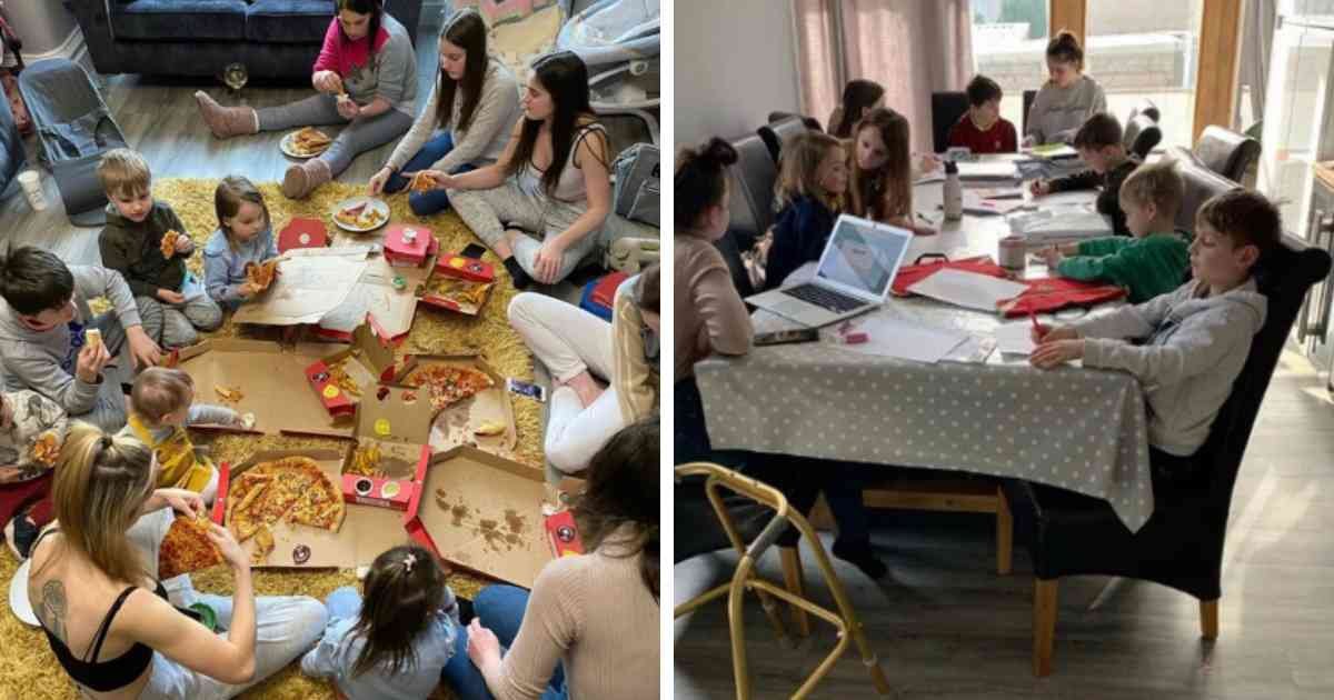 22 enfants.jpg?resize=412,275 - Mère de 22 Enfants passe une Commande de chez Domino's Pizza Étant Épuisée Suite à son Dernier Accouchement