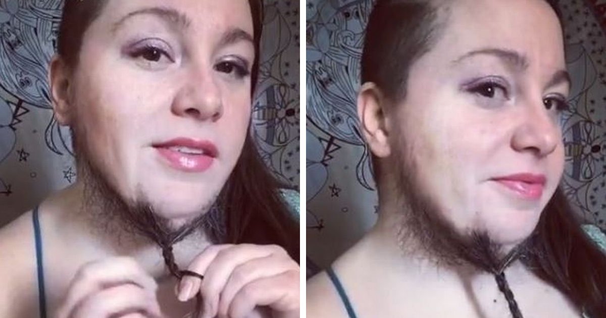 24.png?resize=1200,630 - EXCLUSIVE: Woman Known For Her BEARD Says She's TIRED Of Shaving & Loves Trying Out New 'Hairy Styles' For Her TikTok Fans
