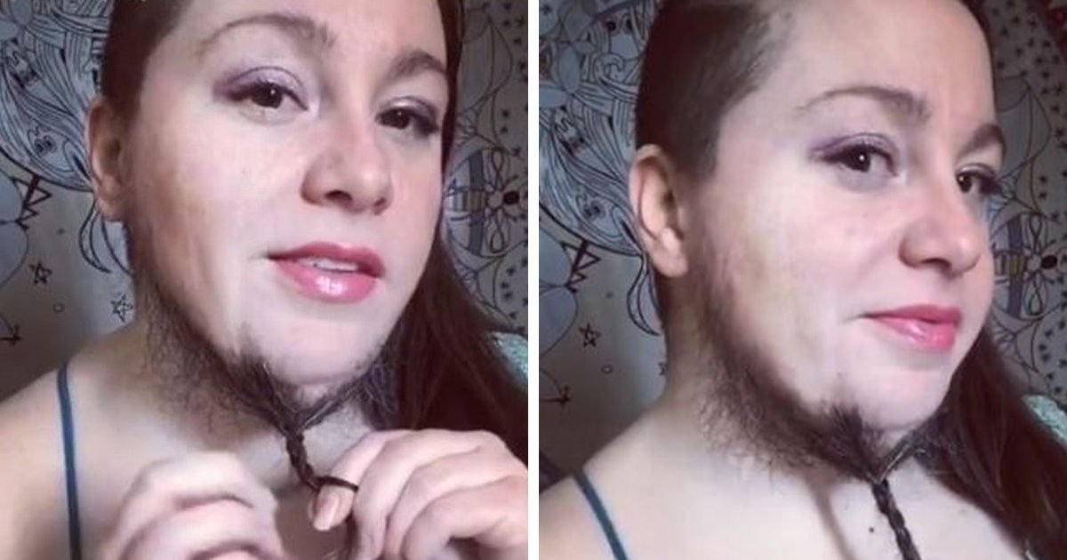 24.png?resize=412,275 - EXCLUSIVE: Woman Known For Her BEARD Says She's TIRED Of Shaving & Loves Trying Out New 'Hairy Styles' For Her TikTok Fans