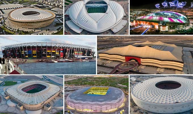 Mondial Qatar 2022 : Les stades | Webmanagercenter