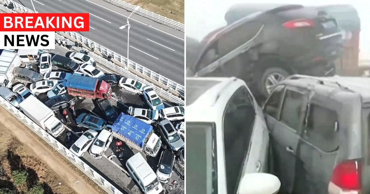 breaking 37.jpg?resize=1200,630 - BREAKING: More Than 200 Cars Involved In One Of The Biggest Crashes In The World