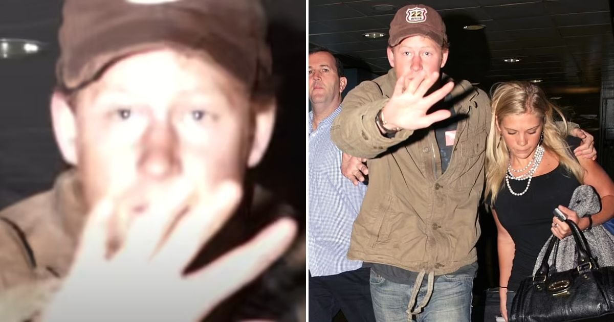 crop4.jpg?resize=412,275 - JUST IN: Photo Of Harry Covering His Face From Paparazzi In Netflix Trailer Actually Shows Prince With His Ex Chelsy Davy