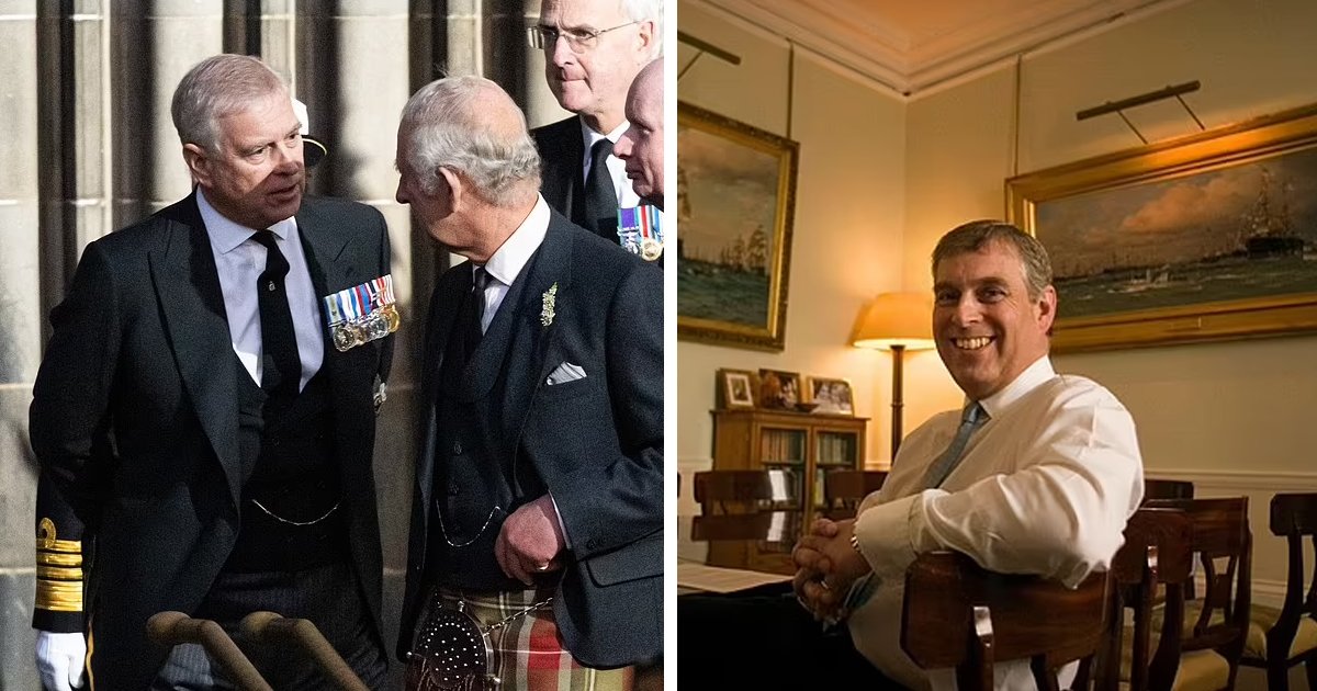 BREAKING: King Charles Finally EVICTS Prince Andrew From Buckingham ...