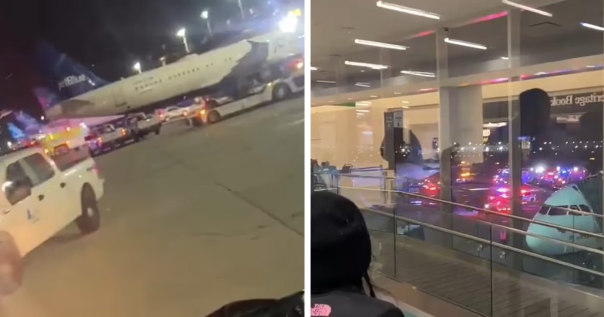 d99.jpg?resize=1200,630 - BREAKING: Entire Flight At New York's JFK Airport EVACUATED After Passenger's Phone Charger Catches FIRE
