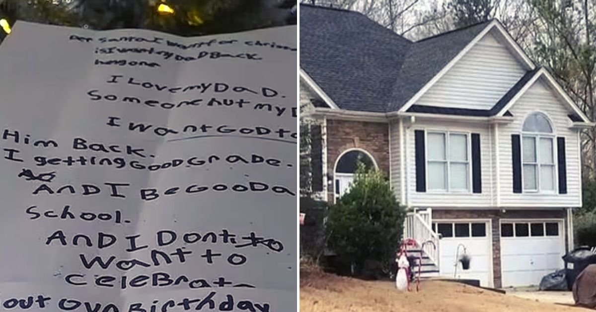 letter5.jpg?resize=1200,630 - 7-Year-Old Girl Writes Heartbreaking Letter To Santa After Her Dad Was SHOT Dead Days Before Christmas