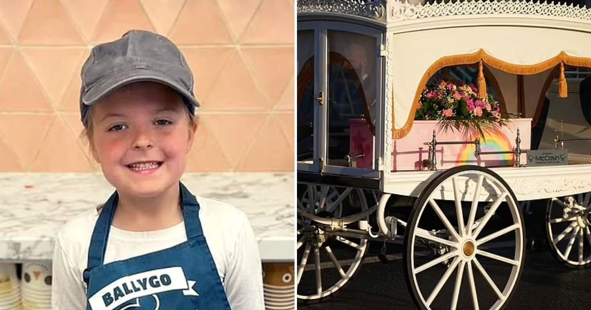 lily5.jpg?resize=412,275 - JUST IN: Baby Pink COFFIN For 5-Year-Old Girl Who Tragically Died After Contracting Bacterial Infection Is Driven In Horse-Drawn Carriage