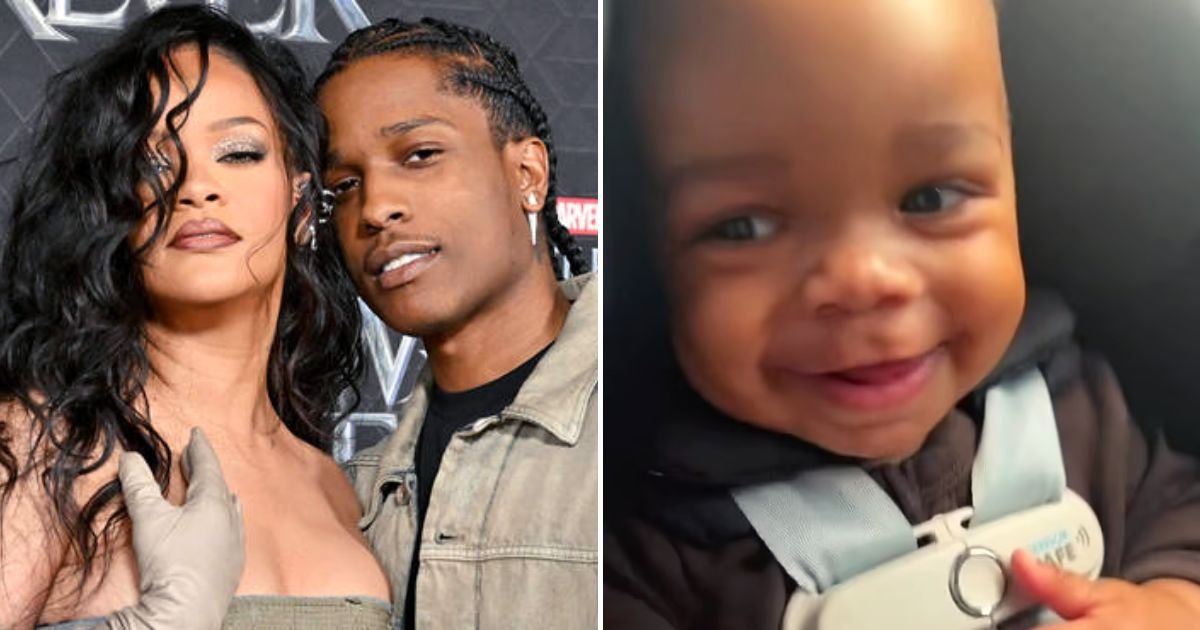 rihanna4.jpg?resize=412,232 - JUST IN: Rihanna Shares FIRST Look Of Her Adorable Baby In The Backseat Of Her Car As She Makes TikTok Debut