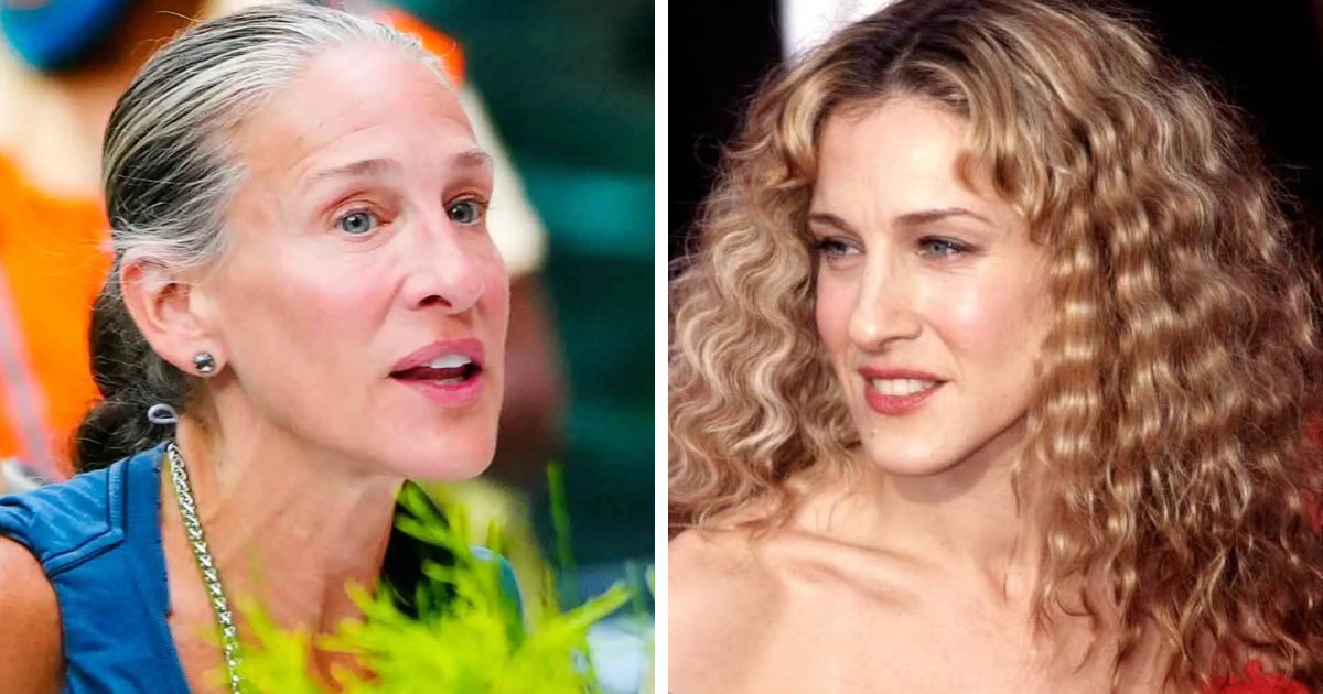 t1 2 1.png?resize=412,275 - EXCLUSIVE: Sarah Jessica Parker Blasted In Public For Flaunting Her 'Natural' Gray Hair