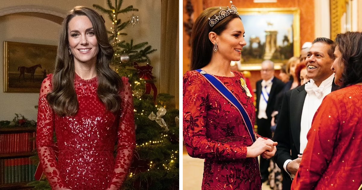 t2 24.png?resize=412,275 - JUST IN: Kate Princess Of Wales WOWS The World In A Stunning Red Dress Ahead Of Royal Carol Concert