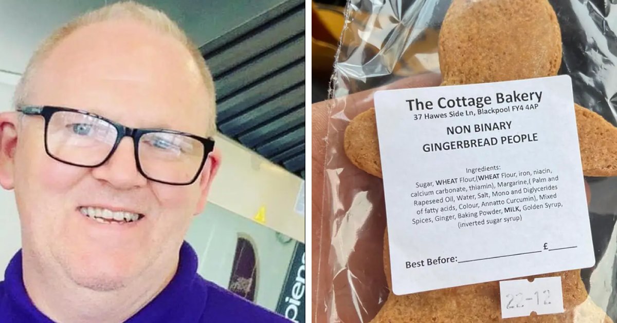 t2 5.png?resize=412,275 - EXCLUSIVE: Bakery Owner BLASTED For Putting Up 'Non-Binary Gingerbread' Cookies For Sale