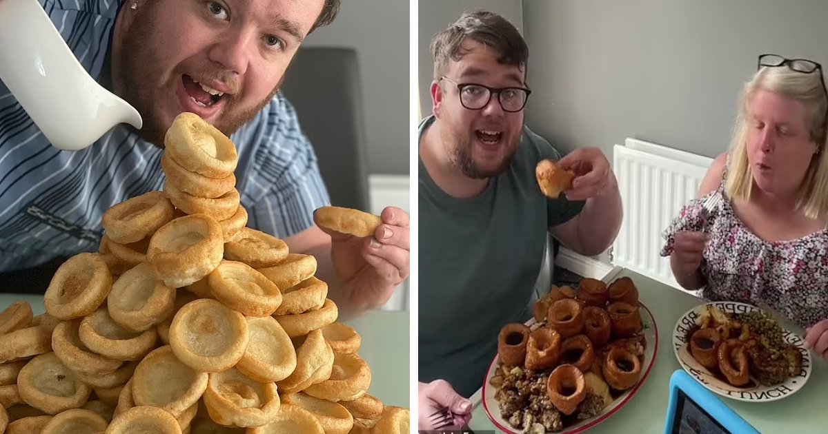 t3 4.png?resize=1200,630 - EXCLUSIVE: Man Who Eats 7,300 Yorkshire Puddings Each Year For Christmas Reveals His Daily Diet