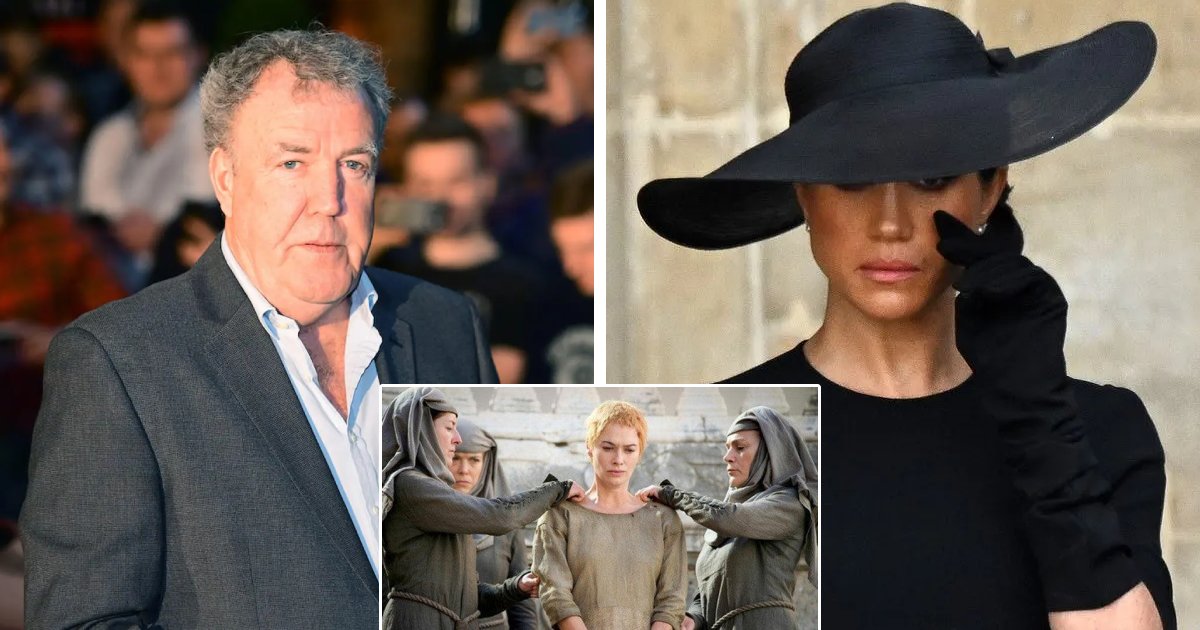 t3 5.png?resize=412,275 - BREAKING: Jeremy Clarkson BLASTED For Claiming He'd Like To See Meghan Markle PARADED Without Clothing On The Streets