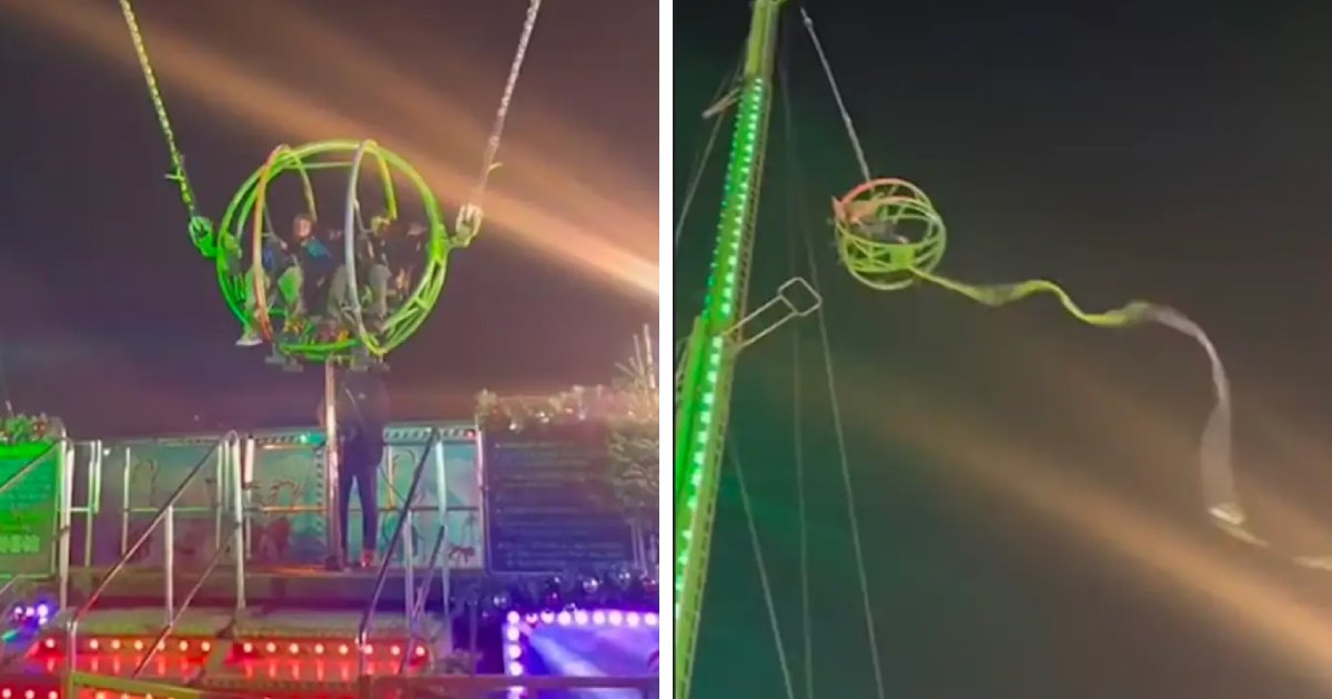 t4 3.png?resize=1200,630 - BREAKING: Huge Slingshot Ride SNAPS & CRASHES With Passengers Present INSIDE