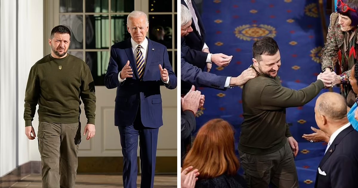 t4 9.png?fit=1024%2C538&ssl=1&strip=all - "It's About Time You Showed Some Respect & Bought A Suit!"- Ukrainian President Zelensky BLASTED For His Attire During US Visit