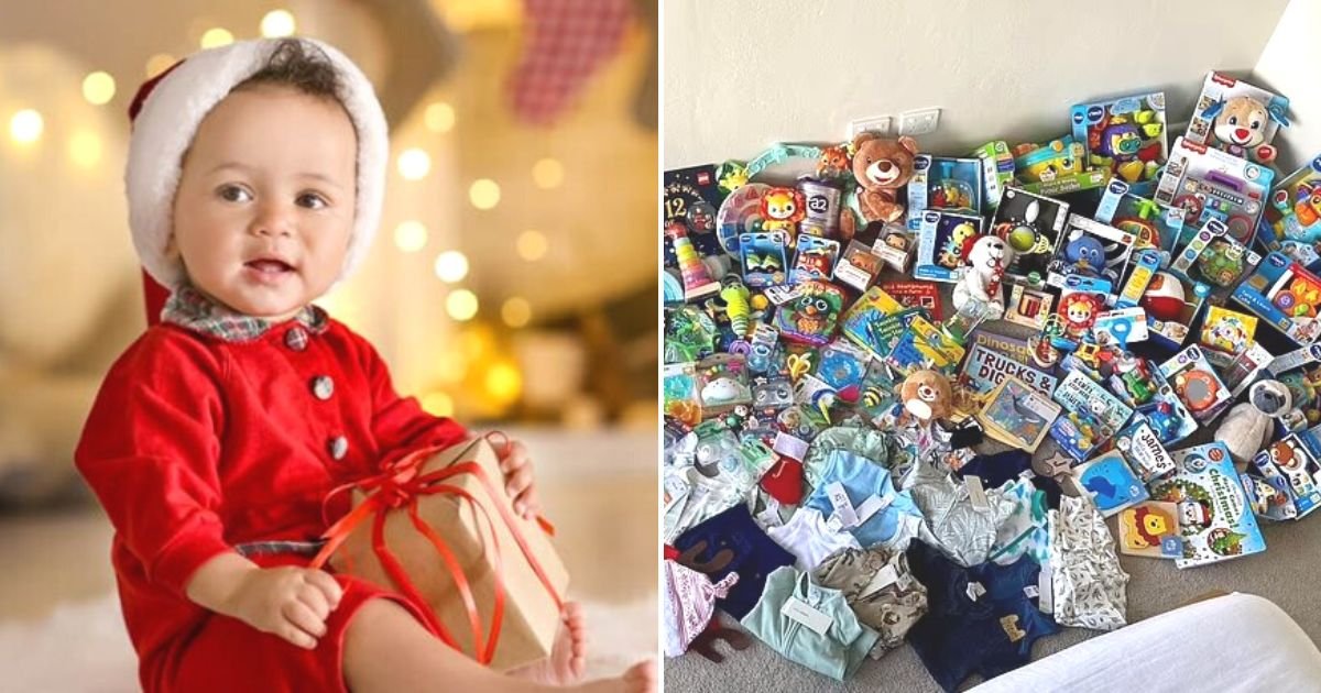 untitled design 46.jpg?resize=412,232 - Grandparents Slammed After Buying A 'Huge Pile Of Junk' For 1-Year-Old Grandson's First Christmas