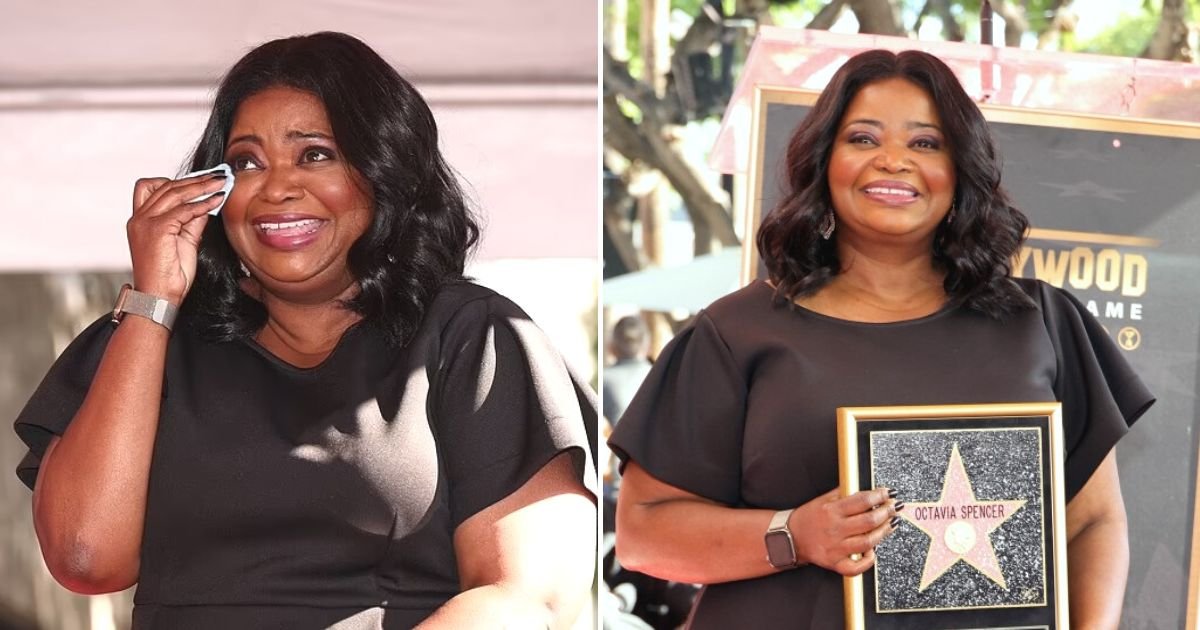untitled design 61.jpg?resize=1200,630 - Octavia Spencer Breaks Into Tears As She Receives Her Own Star On Hollywood Walk Of Fame