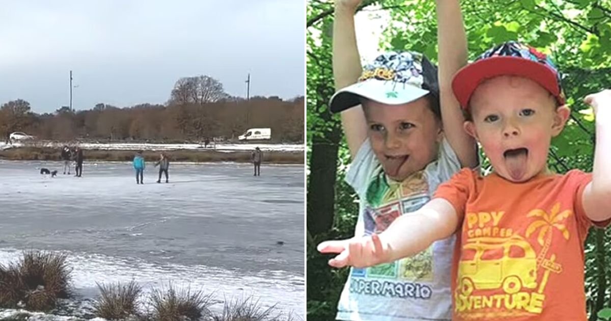 untitled design 87.jpg?fit=1024%2C538&ssl=1&strip=all - Dozens Of Children And Adults Spotted Playing On The Lake Where Four Boys Died Just Days Ago