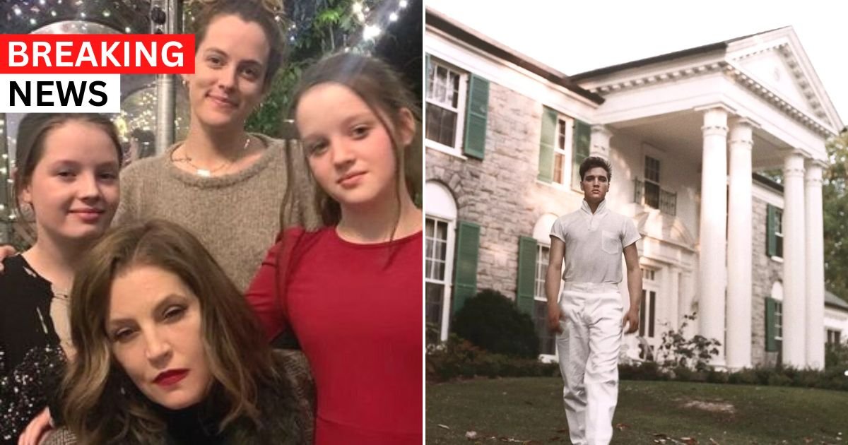 breaking 1.jpg?resize=412,232 - BREAKING: Lisa Marie Presley's Three Daughters Are Set To Inherit Graceland After Their Mother's Sudden Passing