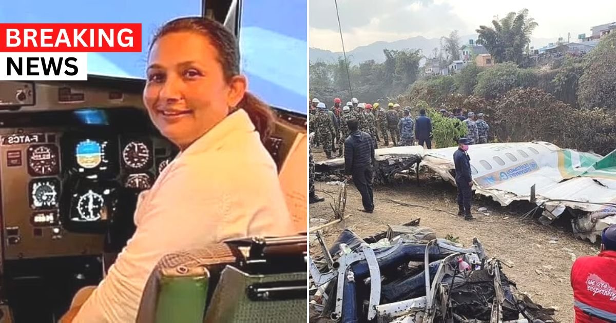 breaking 12.jpg?resize=1200,630 - JUST IN: Co-Pilot Killed In Nepal Plane Crash Lost Her Husband In Another Plane Crash 17 Years Ago