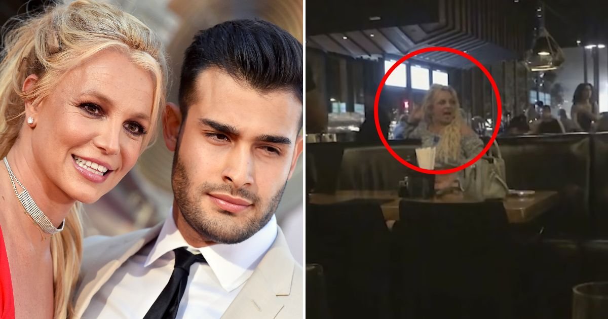 britney4.jpg?resize=412,275 - JUST IN: Britney Spears, 41, Has MELTDOWN At A Restaurant As Husband Sam Asghari Storms OUT And LEAVES Her