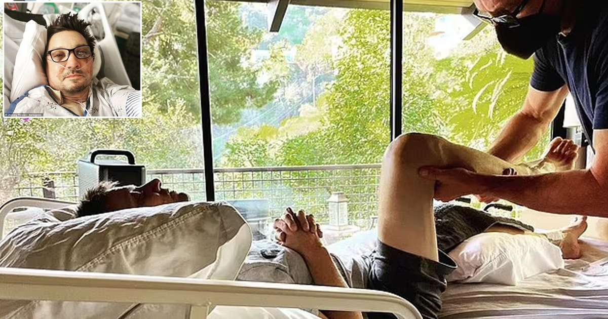 d105.jpg?resize=412,275 - BREAKING: Jeremy Renner Shares Image From His 'Painful' Physical Therapy Session On A Bed