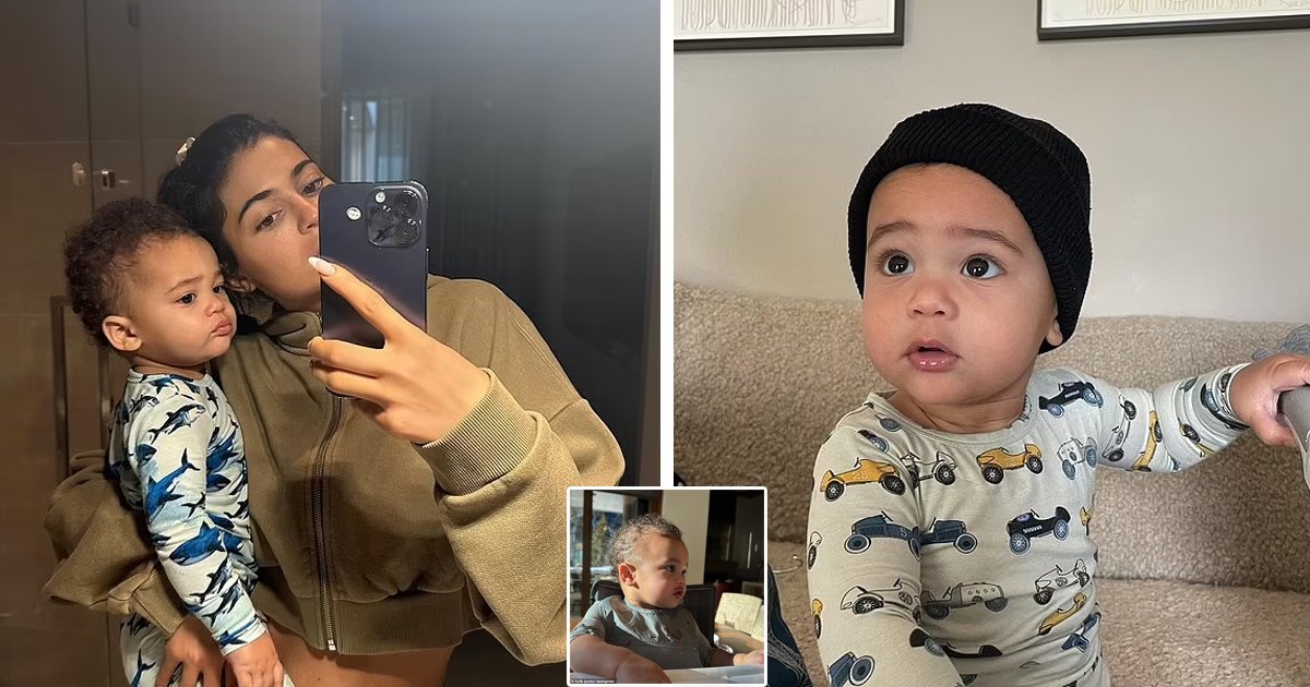 d110.jpg?resize=412,275 - BREAKING: Fans Go WILD After Kylie Jenner FINALLY Reveals Her Son's Face & Very 'Unusual' Name For The FIRST Time