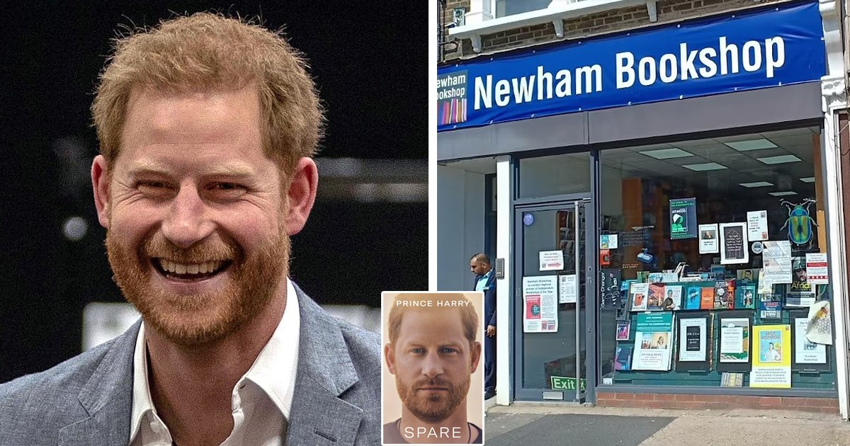 d33.jpg?resize=1200,630 - BREAKING: Bookstores Across The Country REFUSE To Stock Prince Harry's New Memoir Due To 'Lack Of Interest' & High Cost