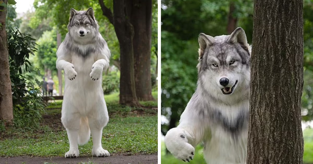 d34.jpg?resize=1200,630 - "I Am A Wear Wolf!"- Man Spends $20,000 On An 'Ultra-Realistic' Animal Costume To Achieve His Dream Of Living Life As A Wild Predator