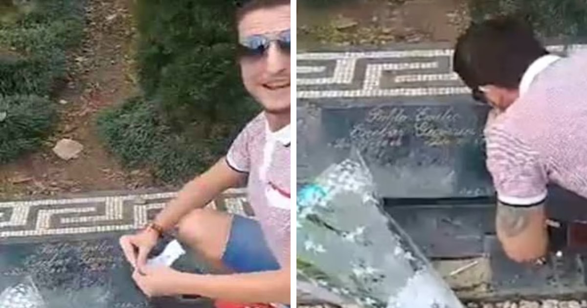 t6 3.png?resize=1200,630 - BREAKING: Tourist Who Was Filmed Snorting Cocaine From Pablo Escobar's Grave Is Finally JAILED