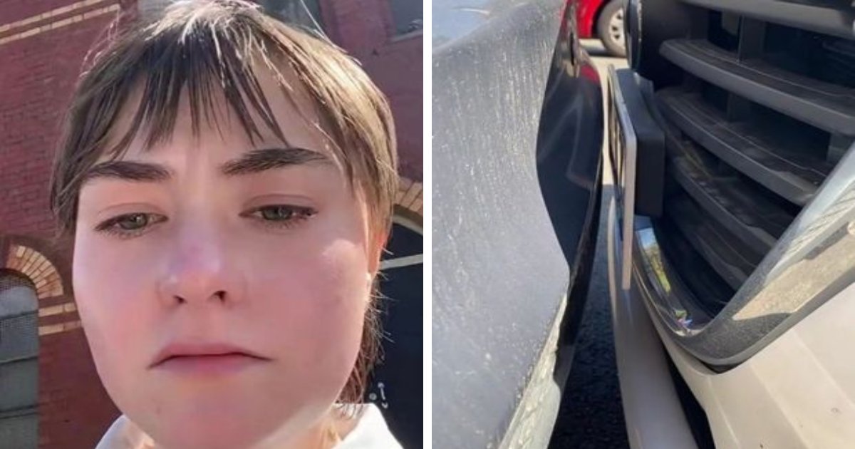 t8 2 1.png?resize=412,275 - Woman 'Loses Her Cool' After Driver Parks His Car Just MILLIMETERS Behind Her