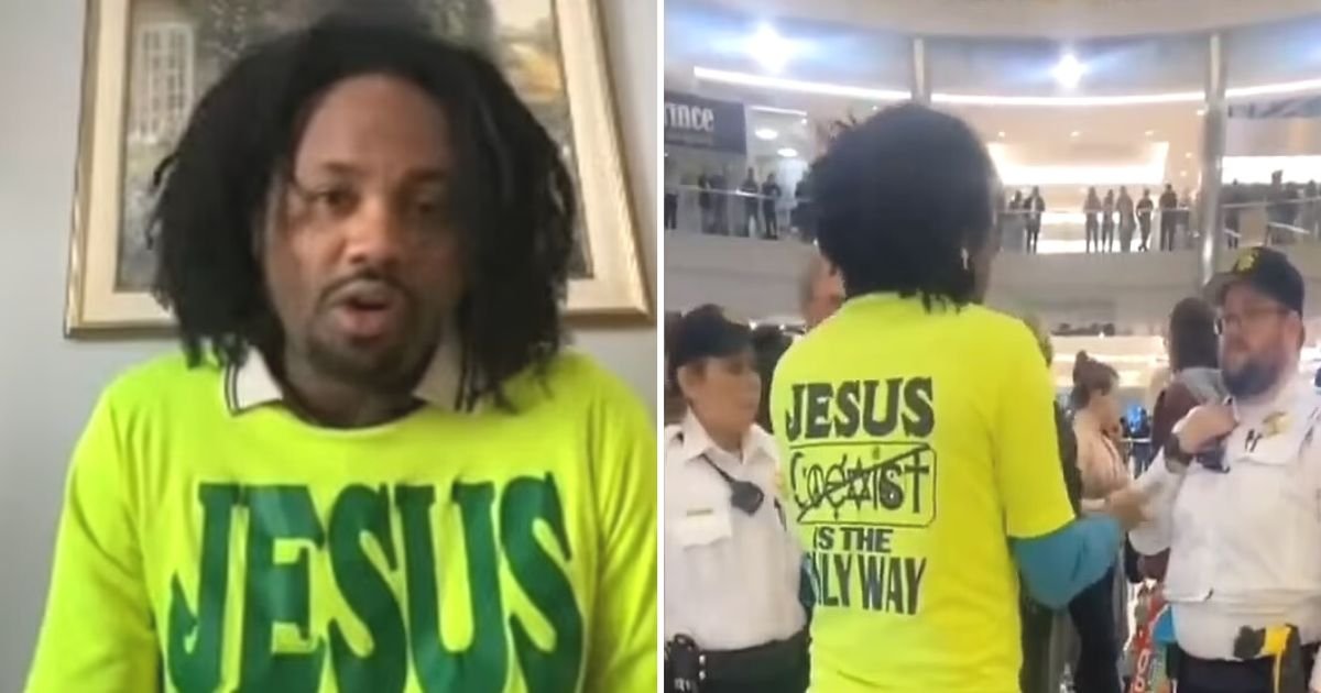 untitled design 16.jpg?resize=412,275 - JUST IN: Man Kicked From Mall Of America For Wearing 'Jesus Saves' Shirt