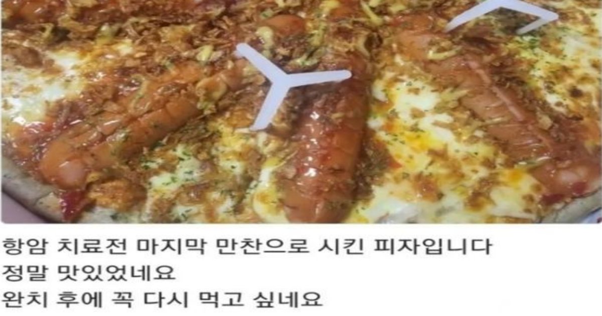 20230202232137.png?resize=1200,630 - 항암치료 전 마지막으로 먹은 피자 배민 후기 근황....jpg