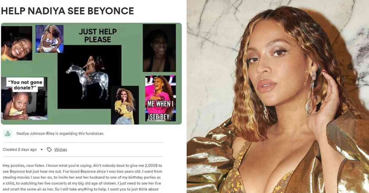 beyoncehelp.jpg?resize=412,275 - Les Fans de Beyonce Ont Créé des Pages GoFundMe Pour Collecter des Fonds Pour la Prochaine Renaissance de la Star
