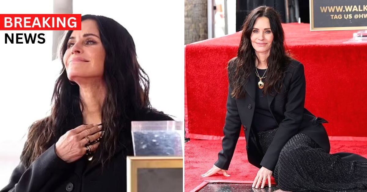 breaking.jpg?resize=412,232 - BREAKING: Courteney Cox Receives Her Own Star On The Hollywood Walk Of Fame