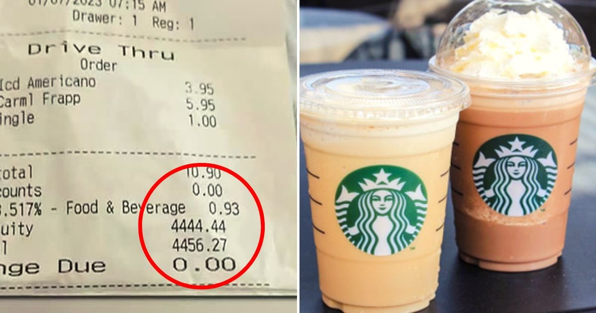 coffee4.jpg?resize=412,275 - Couple Forced To Cancel Their Vacation After Starbucks Charged Them Almost $4,500 For Only TWO Cups Of Coffee