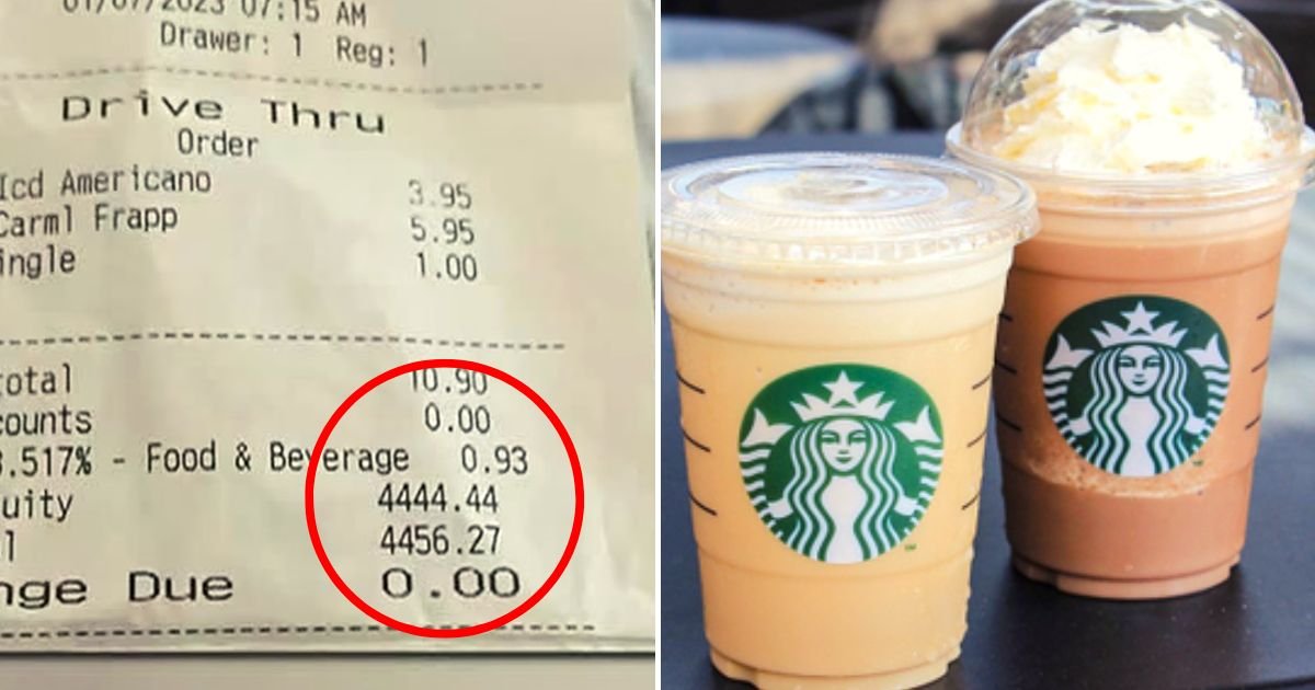 coffee4.jpg?resize=412,232 - Couple Forced To Cancel Their Vacation After Starbucks Charged Them Almost $4,500 For Only TWO Cups Of Coffee