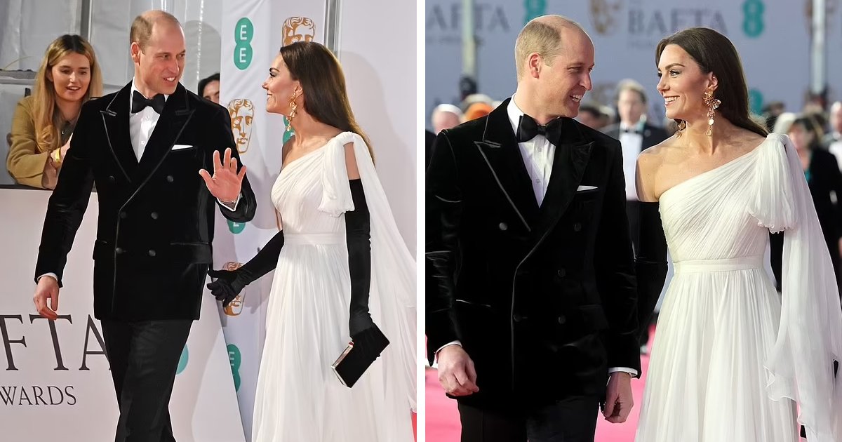 d102.jpg?resize=412,275 - BREAKING: Royal Fans Spot Prince William Admiring His Beautiful Wife Princess Kate Of Wales At BAFTAs