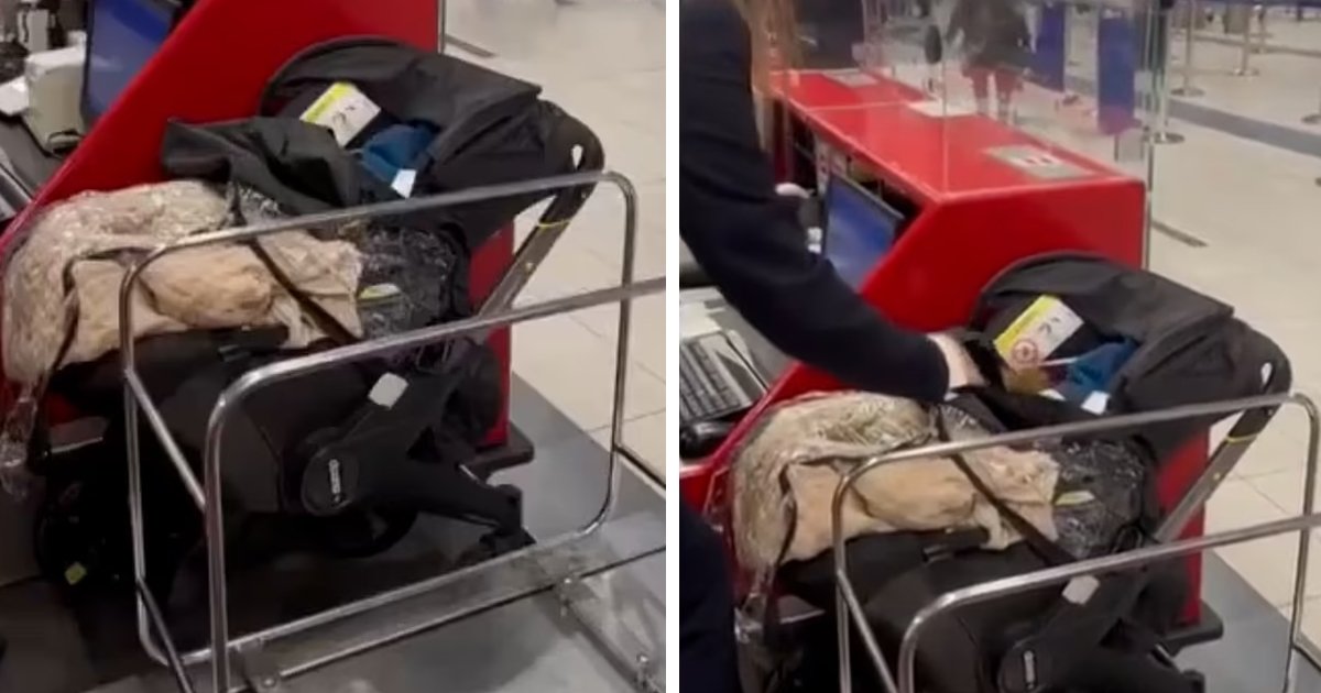 d176.jpg?resize=412,275 - BREAKING: Couple LEAVE Their Baby At Airport's 'Check-In' While Rushing To Board Ryanair Flight