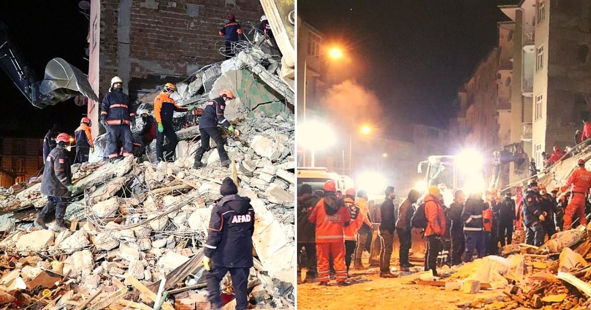 earthquake5.jpg?resize=412,232 - BREAKING: At Least 360 People Were KILLED After Catastrophic Earthquake That Knocked Down Buildings And Caused Massive Destruction In Turkey