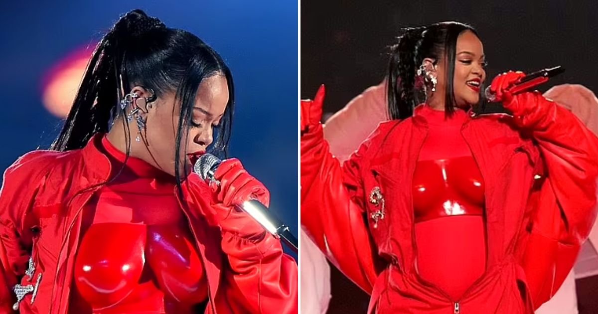 rihanna5.jpg?resize=412,275 - JUST IN: Howard Stern, 69, Accuses Pregnant Rihanna Of Lip-Syncing 85 PERCENT Of Super Bowl Performance