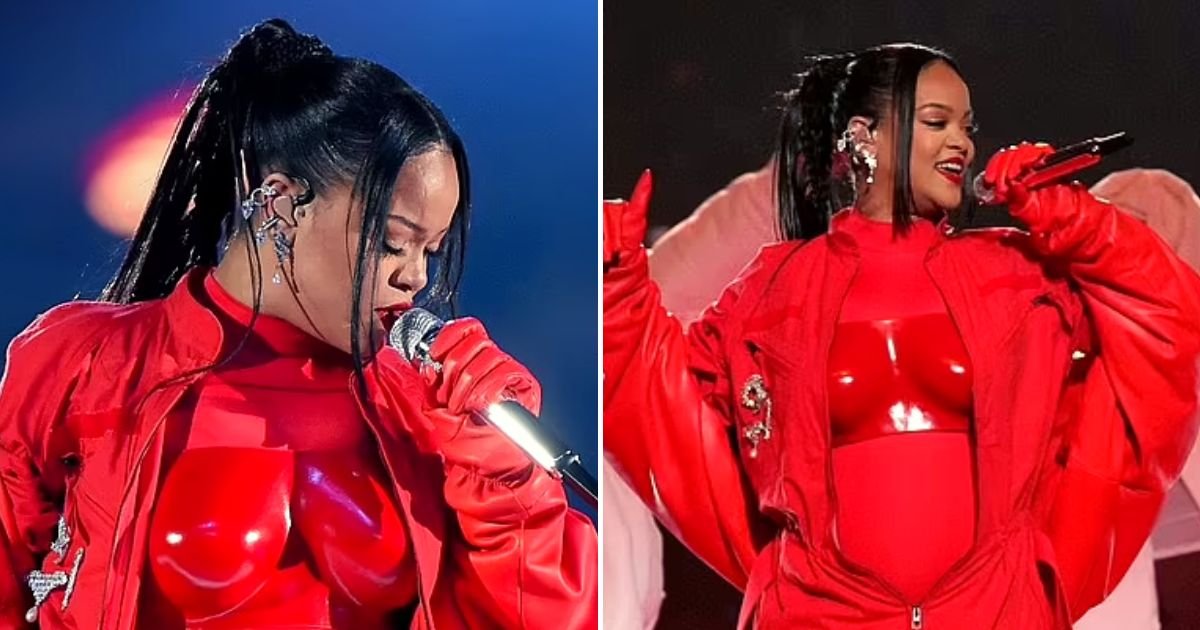 rihanna5.jpg?resize=412,232 - JUST IN: Howard Stern, 69, Accuses Pregnant Rihanna Of Lip-Syncing 85 PERCENT Of Super Bowl Performance