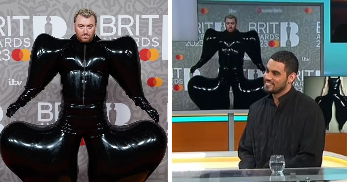 t10 9.png?resize=1200,630 - EXCLUSIVE: Sam Smith's Infamous Black Latex Attire For The Brit Awards Took Designers FOUR DAYS To Make