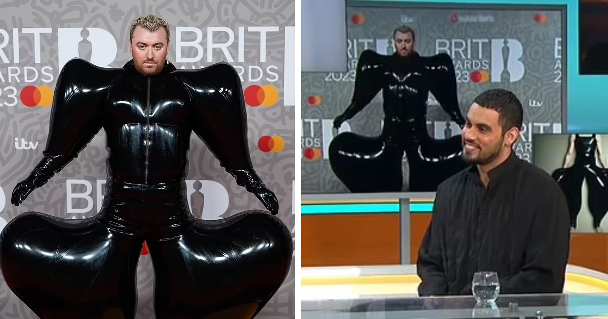 t10 9.png?resize=412,275 - EXCLUSIVE: Sam Smith's Infamous Black Latex Attire For The Brit Awards Took Designers FOUR DAYS To Make