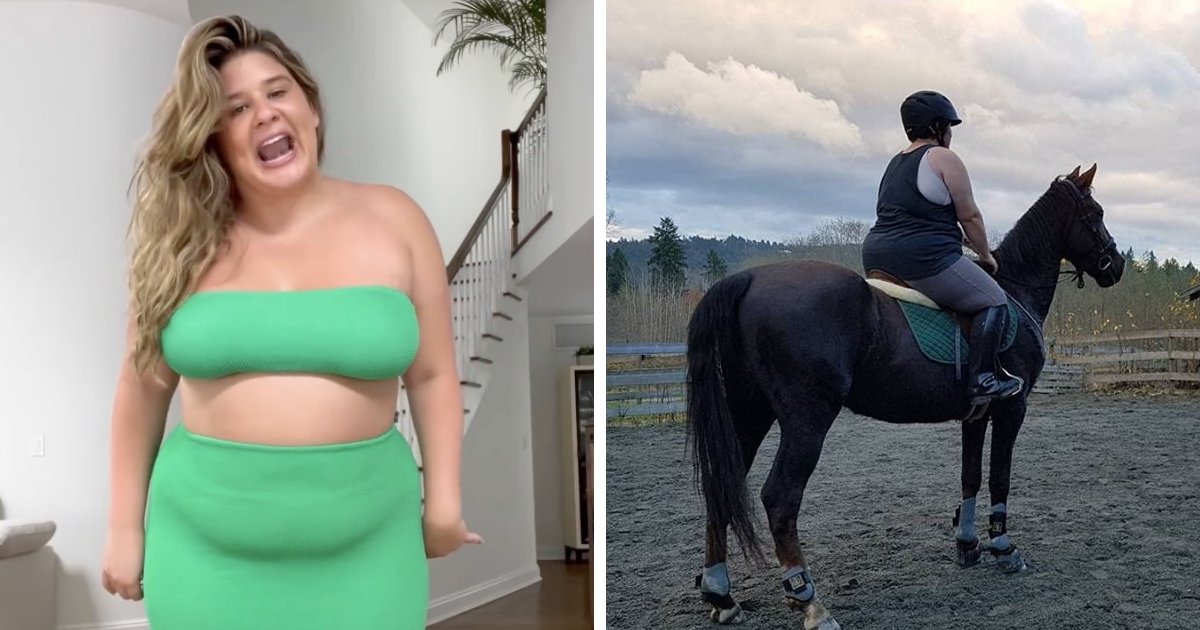 t10.png?resize=412,275 - BREAKING: Plus-Size Model BLASTS Horse Riding Company For Not Allowing Her To Ride Because Of Her Weight