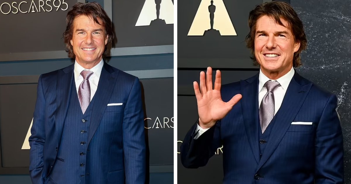 t2 11.png?resize=1200,630 - EXCLUSIVE: Tom Cruise Displays New 'Long Hair' Look As He Joins Jamie Lee Curtis & Michelle Williams For Academy Awards Luncheon