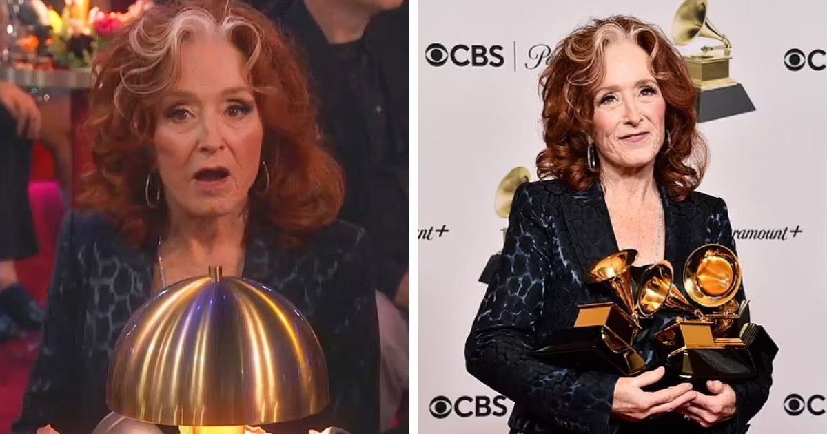 t2 4.png?resize=1200,630 - BREAKING: Huge Surprise For Many At The Grammys As 'Song Of The Year' Awarded To Blues Singer Bonnie Raitt