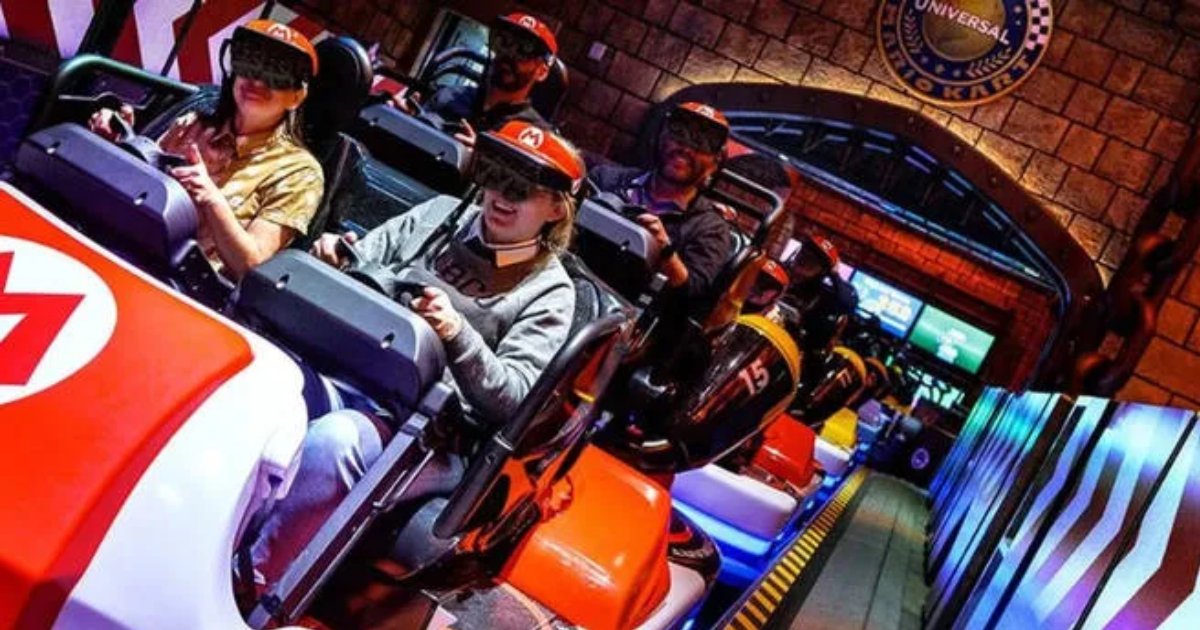 t3 14.png?resize=412,275 - BREAKING: Universal Studios Slammed For Making A 'Mario Kart Ride' That Can't Even Fit The Average American Male